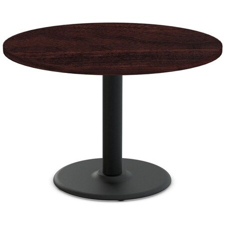 Special-T Table, Round, 42in Dia x 42in, Black Base/Espresso Top SCTCANT242BHBES